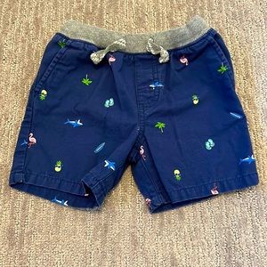 Adjustable Navy shorts 18 months